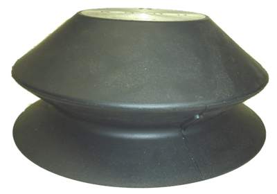 Ventosa de borracha para manuseio de vidro e chapa